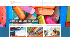 Desktop Screenshot of kiezelenkei.nl